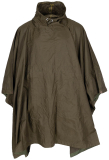 �sterr. Poncho, oliv, gebr.