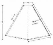 Normalkohte( Kohte 52)  Einzelblatt, 285g/qm